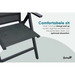 Set Van 6 - Hartman Napoli Verstelbare Stoel - Teak -VIDAXL Winkel 9c785c8fd3834dc4b607c39d20cc1195 2