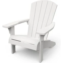 Keter Troy Adirondack Tuinstoel - Set Van 2 - 85x80x96.5cm - Wit -VIDAXL Winkel 9cff78ffa9f944ca9b8836d084fc9519
