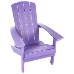 ADIRONDACK - Tuinstoel - Paars - Kunsthout -VIDAXL Winkel 9d0abbdc074d4e39868e004e1ab25b01