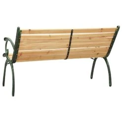 VidaXL Tuinbank 123 Cm Gietijzer En Massief Vurenhout -VIDAXL Winkel 9d0f18a0e578416a960786ed0ad8ec31