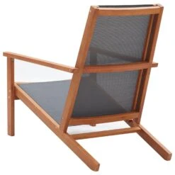 VidaXL Loungestoel Massief Eucalyptushout En Textileen Grijs 9 VidaXL Loungestoel Massief Eucalyptushout En Textileen Grijs -VIDAXL Winkel 9e3b905143f84781b9156396d2363745