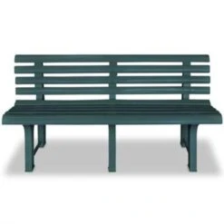 VidaXL Tuinbank 145,5 Cm Kunststof Groen -VIDAXL Winkel 9f64a8349d62450db1e4b23a8ebf992a