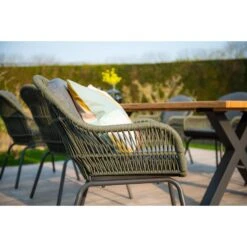 Garden Impressions Triton Dining Stoel - Rope/Moss Green -VIDAXL Winkel 9f9a8094a3fc4c9f8cd99ae0c4759949