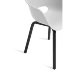 Keter Noa Tuinstoel - 2 Stuks - 55x56.5x80cm - Metalen Onderstel - Wit -VIDAXL Winkel a0c96bd9799a422ea9b263749b0fee37