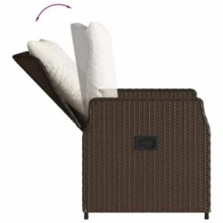 VidaXL - Tuinstoel - Bruin - Poly Rattan 20 VidaXL - Tuinstoel - Bruin - Poly Rattan -VIDAXL Winkel a34245da2047495a845282ee3e32c4b1