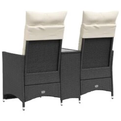 VidaXL - Tuinbank - Zwart - Poly Rattan -VIDAXL Winkel a3461ae8ca0d44c0a8038a7c829b5f15