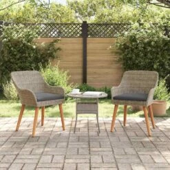 VidaXL - Tuinstoel - Zwart - Poly Rattan - 55 X 62.5 X 82cm -VIDAXL Winkel a69f4dfc642a42da880ab4d7f0e01332