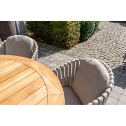 Taste Eva Tuinstoel (1 Stuk) - Latte -VIDAXL Winkel a921ec1c5dba46c19743193ca38c025a