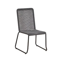Tuinstoel Liza Touw Antraciet - 59,50x44x89 Cm - Touw - Grijs -VIDAXL Winkel a99a01e9512d442eb7be81ac63e9a0b8
