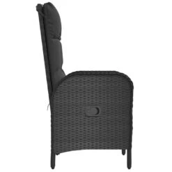VidaXL - Tuinstoelen - Zwart - Poly Rattan -VIDAXL Winkel ab4ebd3f54e44bb283c7b2b86fc9b96d