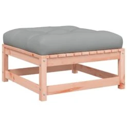 VidaXL - Tuinbank Zonder Armleuningen - Bruin - Hout - Met Kussens En Voetenbank -VIDAXL Winkel aee29ec2f71745ff81aac5c390089cdb