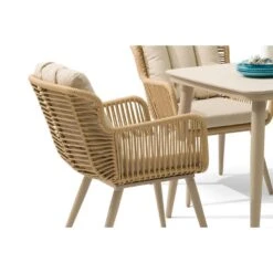 Tuinset 4 Personen 180 Cm Aluminium/wicker Taupe Coco Custa/Vienna -VIDAXL Winkel af291a58143a498cb970e05474538cf9 1