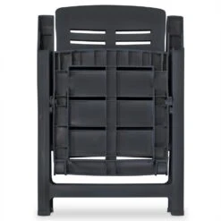 VidaXL - Tuinstoelen - Antraciet - Kunststof - 6 Stuks - Verstelbaar -VIDAXL Winkel af7c0100229b4a7eb3e61f0addcfbb2f