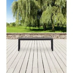 Lisomme Job Tuinbank Zwart - 120 X 43 Cm 7 Lisomme Job Tuinbank Zwart - 120 X 43 Cm -VIDAXL Winkel b2eb2c5f07374c299e5aa80d2a8d99d6
