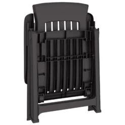 VidaXL - Verstelbare Tuinstoelen - Antraciet - Polypropyleen - 2 Stuks -VIDAXL Winkel b7562bf013f84fcd8d0fa3d3b554c97e