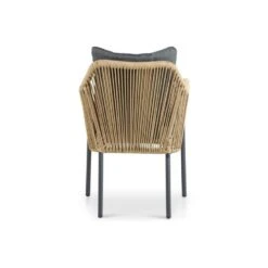 Tuinset 6 Personen 240 Cm Aluminium/rope Taupe Lifestyle Garden Furniture -VIDAXL Winkel b94e632bffbc44b49036195f76d71a15