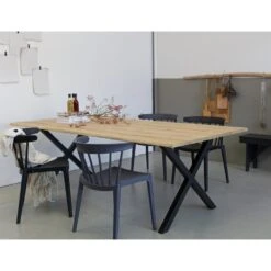 WOOOD Bliss Tuinstoelen - Kunststof - Zwart - Set Van 4 -VIDAXL Winkel bb186d3e5b0e4569bf773f08299e1dcd