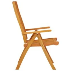 VidaXL - Tuinstoel - Bruin - Eucalyptushout - 2 Stuks - Inklapbaar -VIDAXL Winkel bea7aabbc5a4490b924059075e1b5180