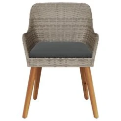 VidaXL - Tuinstoel - Zwart - Poly Rattan - 55 X 62.5 X 82cm -VIDAXL Winkel bf0d87123cae43c4a146da6acb659eb7