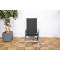 Sens-Line - Pisa Verstelbare Stoel - 65x62x110 - Aluminium -VIDAXL Winkel c0fba7875fae498f9385d6b5e1e4f431