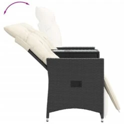 VidaXL - Tuinbank - Zwart - Poly Rattan -VIDAXL Winkel c34b6082866f42109b18b6b073bb0bf0