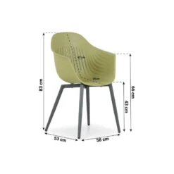 Tuinset 4 Personen 160 Cm Aluminium Groen Lifestyle Garden Furniture -VIDAXL Winkel c40f37230abd4539959a3d6d6a62400b