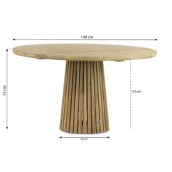 Tuinset Ronde Tuintafels 4 Personen 140 Cm Aluminium/rope Taupe Coco -VIDAXL Winkel c44d7a209ea94dacb20fe39edcbe6a98