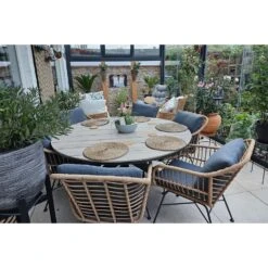 Garden Impressions Margriet Naturel / Edison 148 Cm. - Ronde Tuinset 19 Garden Impressions Margriet Naturel / Edison 148 Cm. - Ronde Tuinset -VIDAXL Winkel c52188caf63545c0b6271db7cb48065f