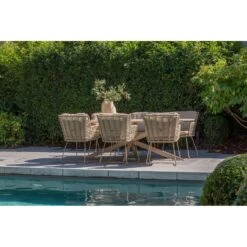 4-Seasons Fabrice Tuinstoel - Antraciet (1 Stuk) -VIDAXL Winkel c54a46ee721a48869c19861a41766b6f