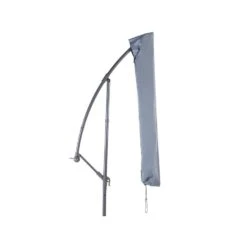 CHUVA - Beschermhoes Voor Parasol RAVENNA, ASTI II - Grijs - PVC -VIDAXL Winkel c63b42062d8a451b86aaae874efb248d