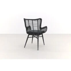 VDG Set Van 6 - Jasmine Dining Tuinstoel - Black -VIDAXL Winkel c7ed37d2884b47a8915b33f2e439efb7