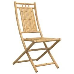 VidaXL - Tuinstoelen Inklapbaar - Bamboe - 2 Stuks - 46x66x99 Cm -VIDAXL Winkel c82564e2cd2a4133b9bacfef80abdd95