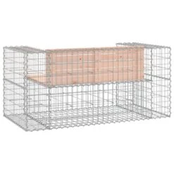 VidaXL - Tuintbank Schanskorfontwerp - Massief Douglashout - 143x71x65.5 Cm 14 VidaXL - Tuintbank Schanskorfontwerp - Massief Douglashout - 143x71x65.5 Cm -VIDAXL Winkel c9534fd571224d99b7191175d89ba79e