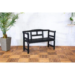 SenS-Line Friesen Tuinbank - Hout - Zwart 13 SenS-Line Friesen Tuinbank - Hout - Zwart -VIDAXL Winkel c973d978a4204deeb774f30c7abd3e74