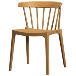 WOOOD Bliss Tuinstoelen - Plant Fiber - Caramel Melange - Set Van 2 -VIDAXL Winkel cb9620bb04594cbc959fac6cb5496c7e