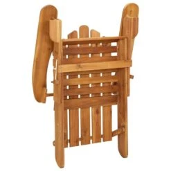 VidaXL - Adirondack Tuinstoel - Voetensteun - Bruin - Acaciahout 75x84x90 Cm -VIDAXL Winkel cbbfbe96f7cf4aaa8025193594e05c2b