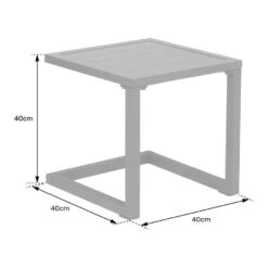 Happy Garden Bijzettafel BARBADOS - Groen - Aluminium -VIDAXL Winkel cfd2eed175c24e9a9781808d768c7ec5 3