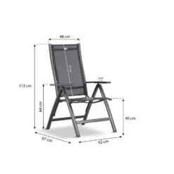 Tuinset 4 Personen 90 Cm Aluminium/textileen Grijs Hartman Royal -VIDAXL Winkel d14f8d62ef7b4c07af8442cb771970a4