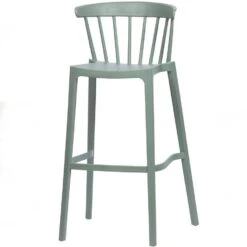 WOOOD Bliss Barstoelen Buiten - Kunststof - Groen - Set Van 2 -VIDAXL Winkel d16a5cc9fed746c291070382813d823a