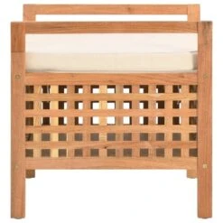 VidaXL Opbergbankje 49x48x49 Cm Massief Walnotenhout -VIDAXL Winkel d29aa87abbba4268a555ee0a804ede49