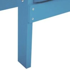 Beliani Tuinstoel ADIRONDACK - Blauw Kunsthout -VIDAXL Winkel d38dbfc359db4fbfbf4faab47c307102
