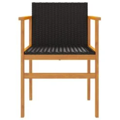 VidaXL - Tuinstoelen - Zwart - Poly Rattan - 2 Stuks -VIDAXL Winkel d5bf28b129a842aa8e2f146d706e4407