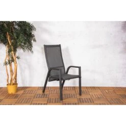 Sens-Line - Lucca Verstelbare Stapelstoel - Set Van 2 - 57x85x110 - Aluminium -VIDAXL Winkel d9a1e1bf90514182a4e14dad0f9c4c9e