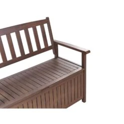 SOVANA - Tuinbank - Donkerhout/Wit - Acaciahout -VIDAXL Winkel dab13fa69f5346baa1de826feee7d5a0