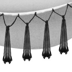 Tectake Hangstoel Malika, Boho-stijl, Draagkracht 150kg, Grijs -VIDAXL Winkel dba17cff1c5d497aa8049644d14b75b4