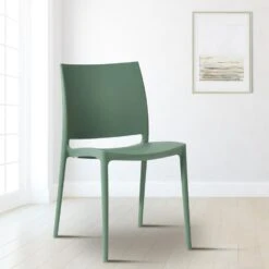 CLP Tuinstoel Meton Kunststof - Olijf -VIDAXL Winkel dbd8fb08f52044ceb8d2963cb0f4b9b5