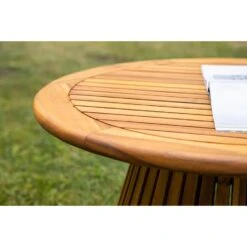 Svea - Catalina Ronde Loungetafel - ø70 Cm - Naturel -VIDAXL Winkel dd131a962647403f8a14709fe854639c