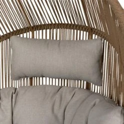 Lisomme Ayla Rattan Tuin Loungestoel Beige - Met Zitkussens -VIDAXL Winkel e1f426f5145d4cf7b7d69b8bb370364c