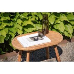 Svea - Deniz Ovale Bijzettafel - 40 X 60 Cm - Naturel -VIDAXL Winkel e2af491e42f54bb29429188f60d58cdf