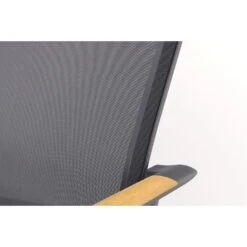 Atmos Stapelbare Tuinstoel - Antraciet/Teak -VIDAXL Winkel e4761671382f486aae7da29d31682c05